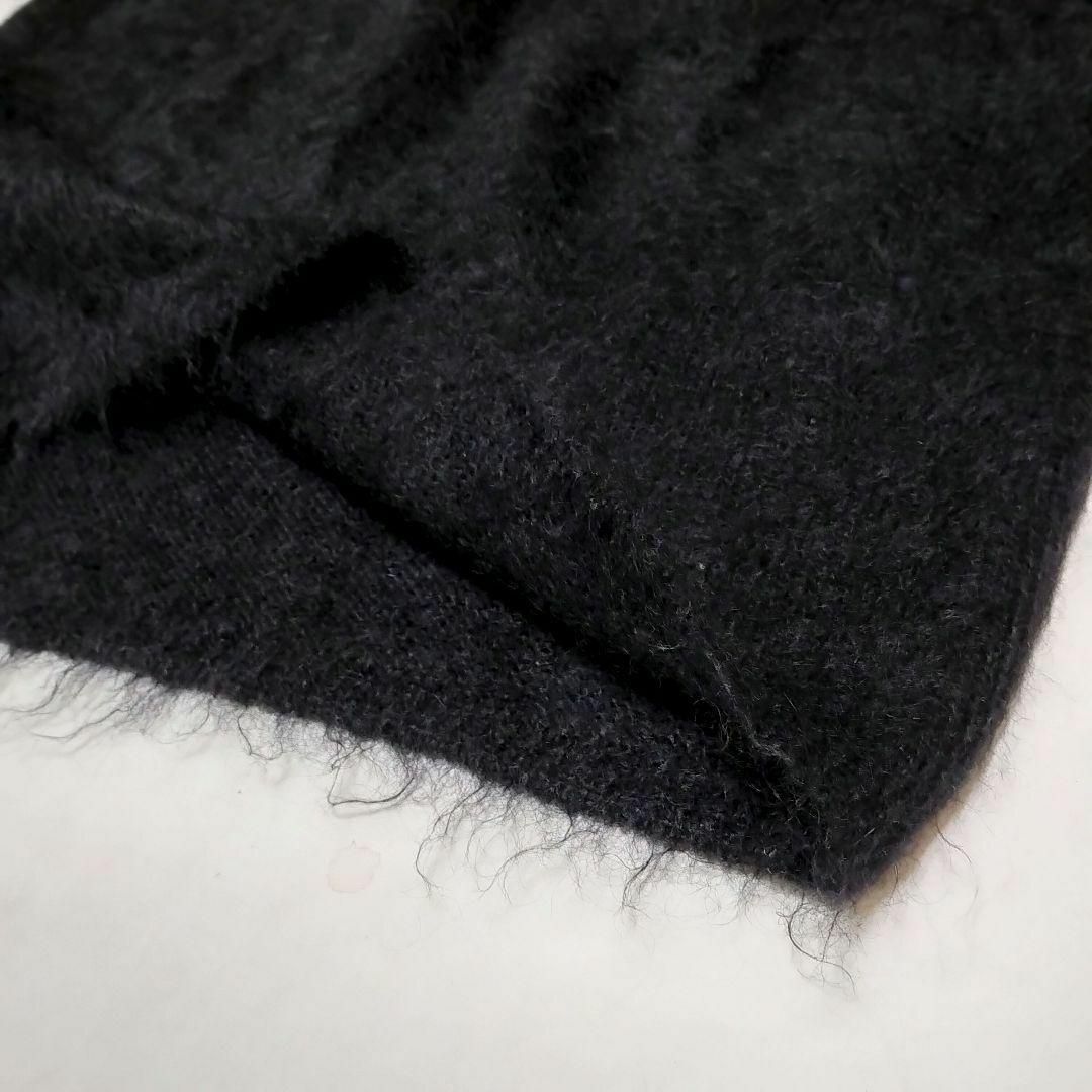 コムデギャルソン Comme Des Garçons モヘアニット 黒 Lサイズ