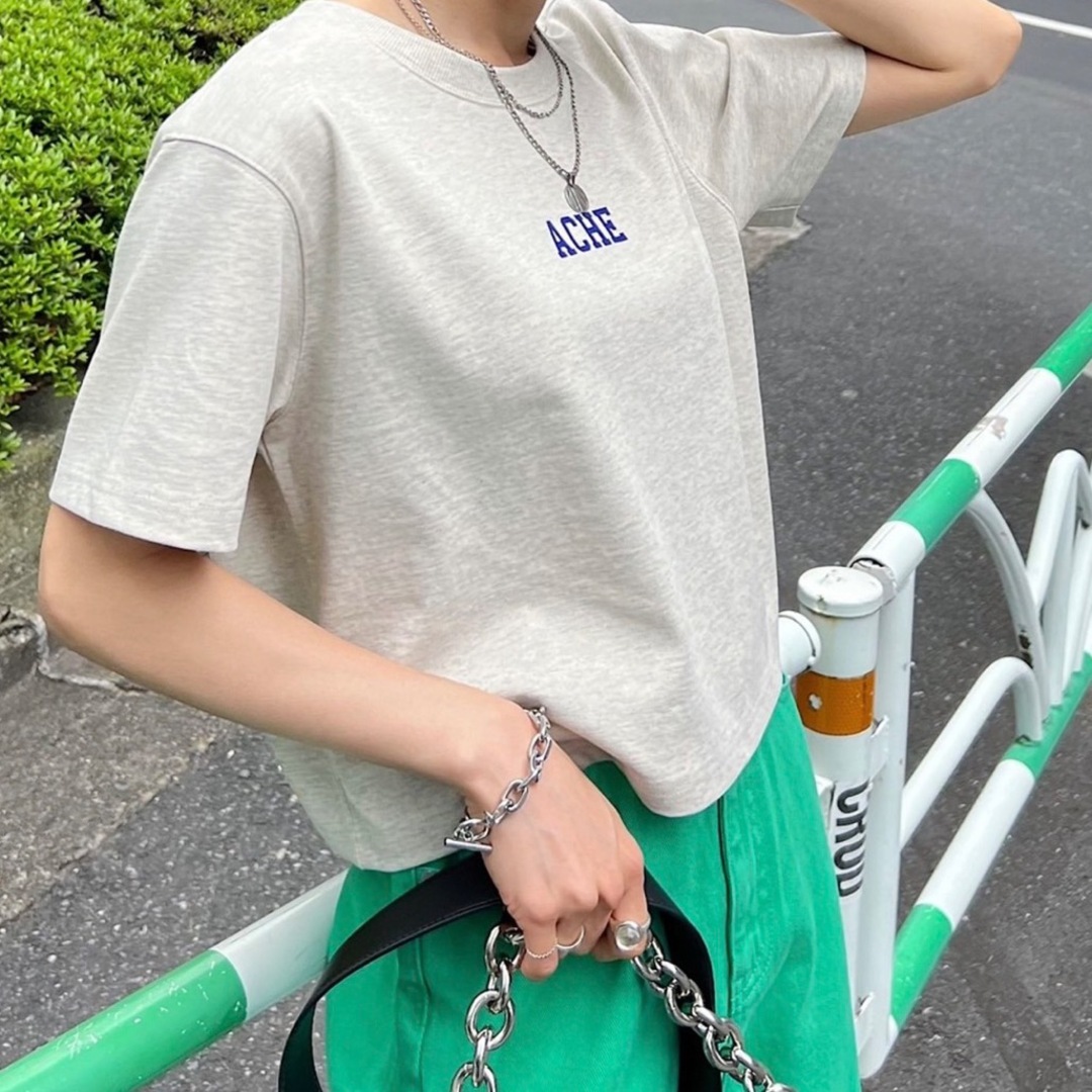 PAGEBOY(ページボーイ)のナンバーカレッジショートTシャツ レディースのトップス(Tシャツ(半袖/袖なし))の商品写真