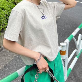 ページボーイ(PAGEBOY)のナンバーカレッジショートTシャツ(Tシャツ(半袖/袖なし))