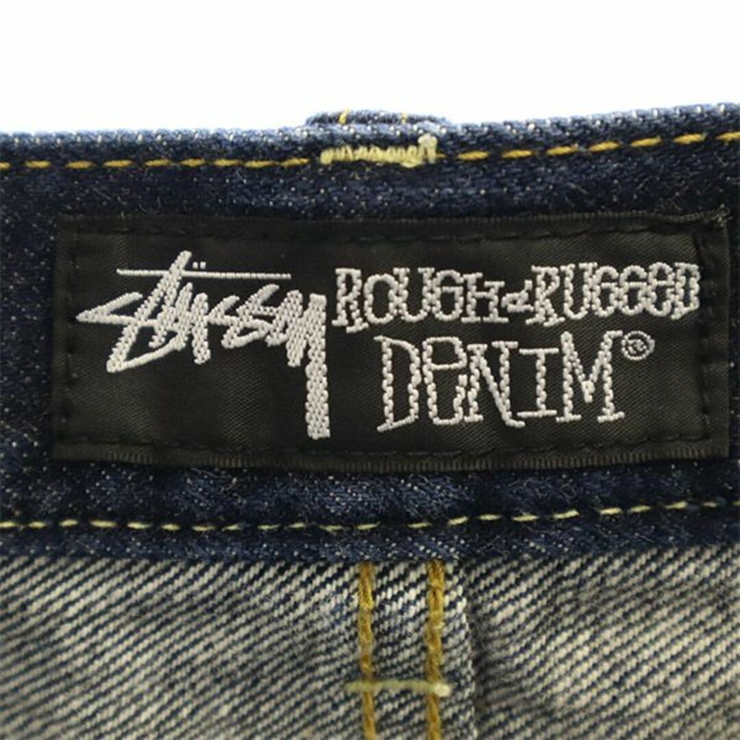 STUSSY   ステューシー s デニムショートパンツ W ネイビー STUSSY