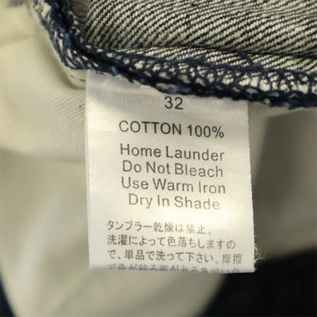 STUSSY - ステューシー 90s デニムショートパンツ W32 ネイビー STUSSY