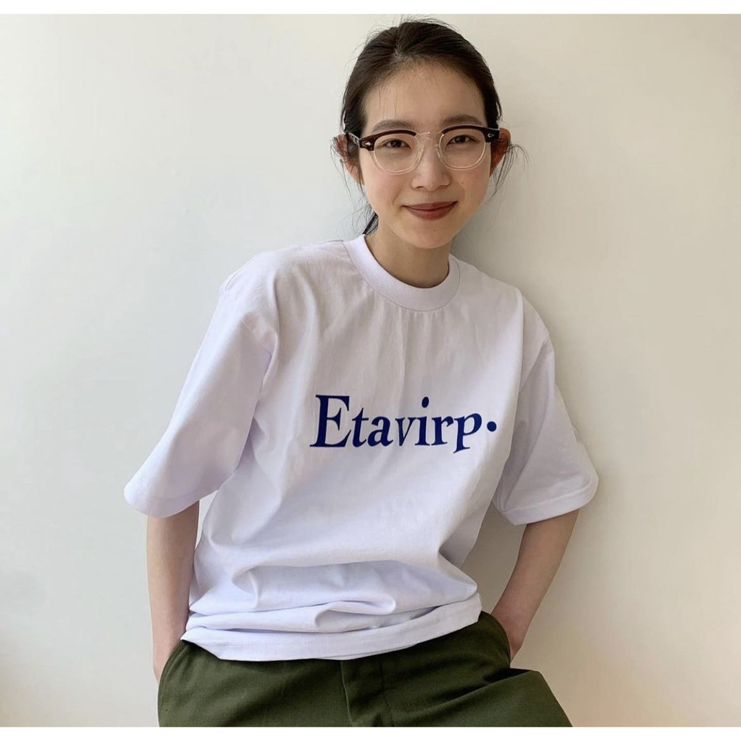 Etavirp Logo T-Shirt. (Ash × Aqua) ennoy