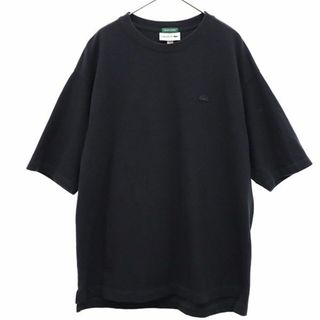 ラコステ(LACOSTE)のラコステ 日本製 ロゴワッペン 半袖 Tシャツ L グレー LACOSTE メンズ 【中古】  【230629】(Tシャツ/カットソー(半袖/袖なし))