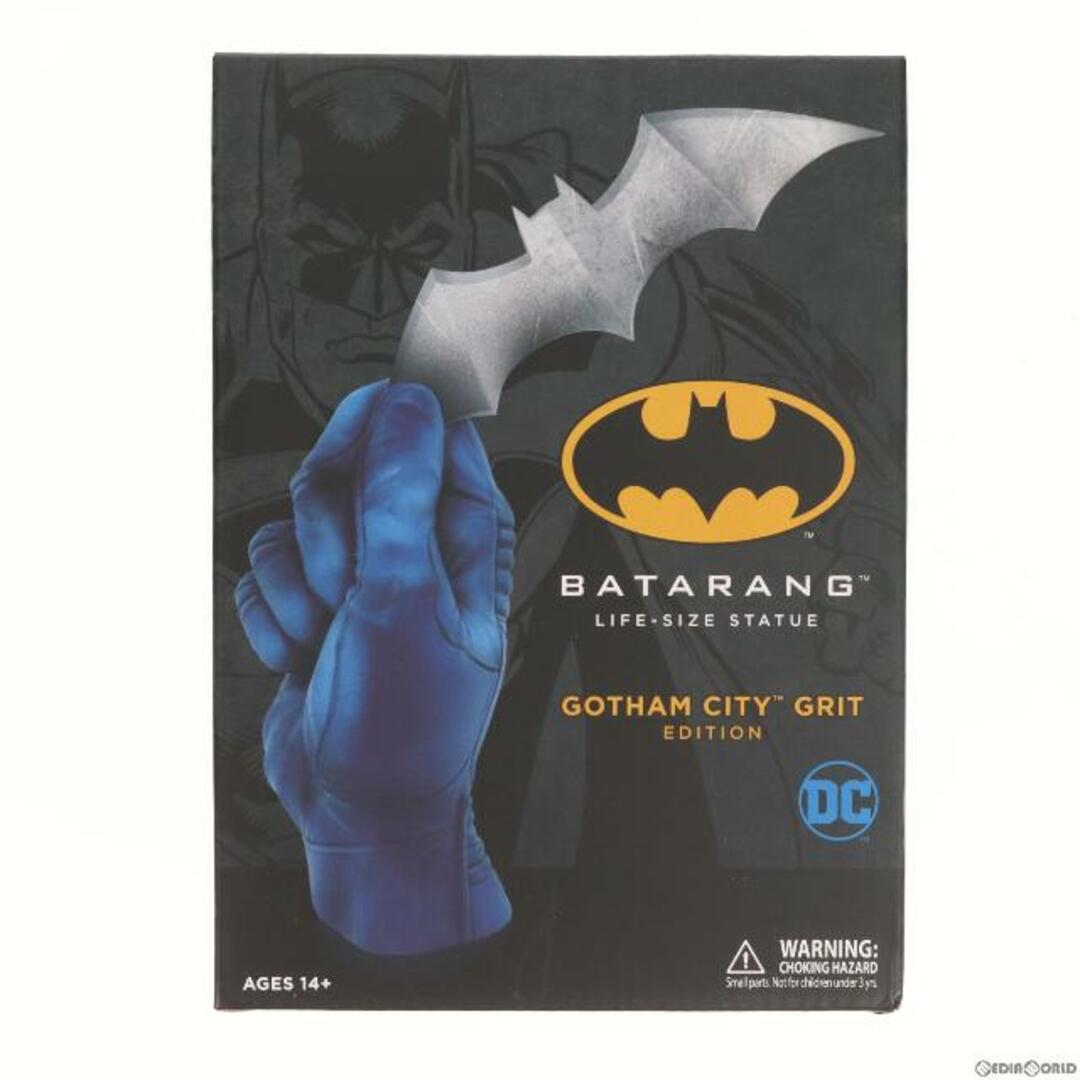 DCハンド バットマン(ブルースーツ版) バットマン 1/1 スタチュー 完成品 フィギュア クリプトゾイック/ホットトイズ