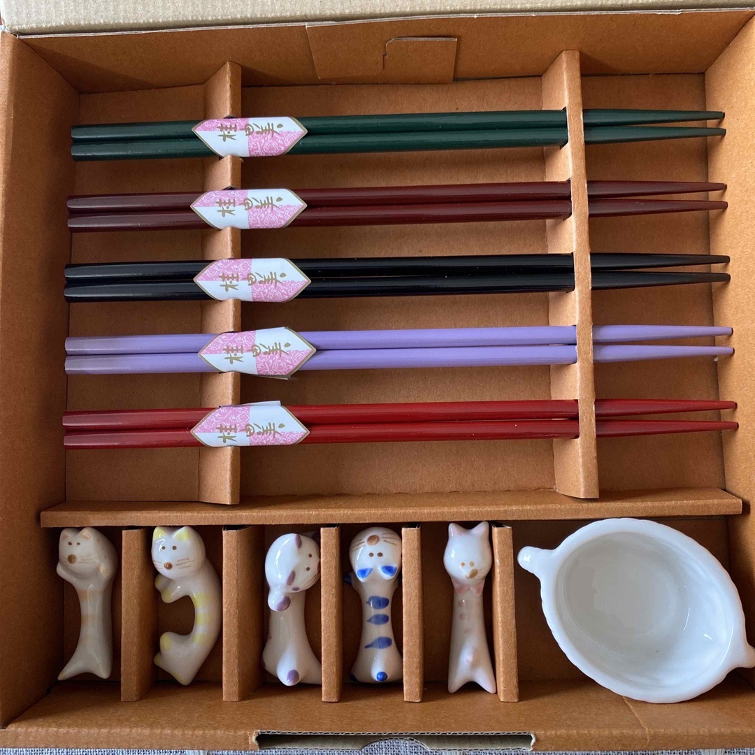 桂由美 JAPAN Collection お盆 お箸 箸置き 食器 - 食器