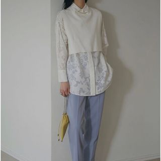 アメリヴィンテージ(Ameri VINTAGE)のVEST SET SHEER PATTERN SHIRT(シャツ/ブラウス(長袖/七分))