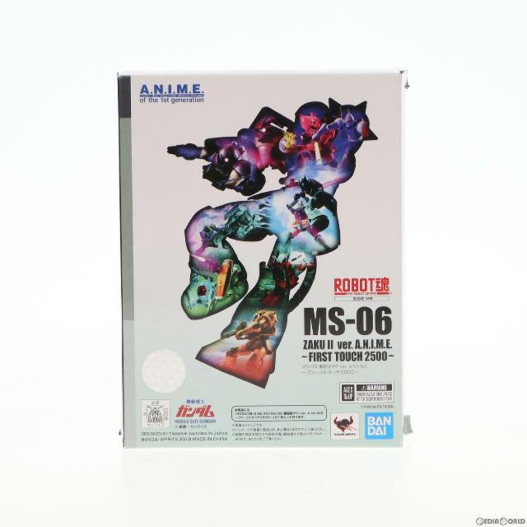 ROBOT魂(SIDE MS) MS-06 量産型ザク ver. A.N.I.M.E.〜ファーストタッチ2500〜 機動戦士ガンダム 完成品 可動フィギュア 魂ネイション2018&魂ウェブ商店限定 バンダイスピリッツ