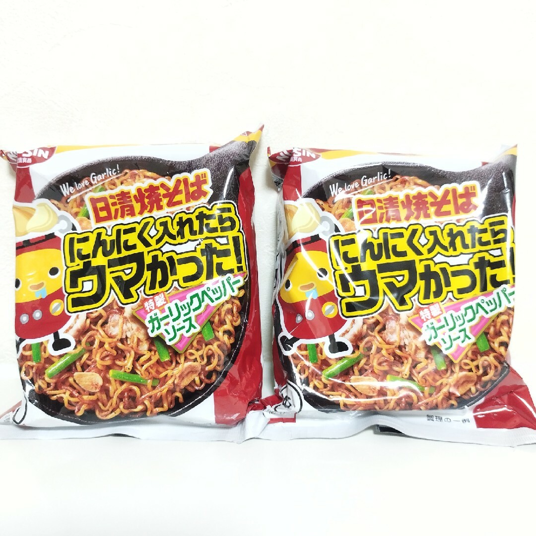 shop｜ニッシンショクヒンならラクマ　T　日清焼きそば2個セットの通販　by　非売品　日清食品　chan