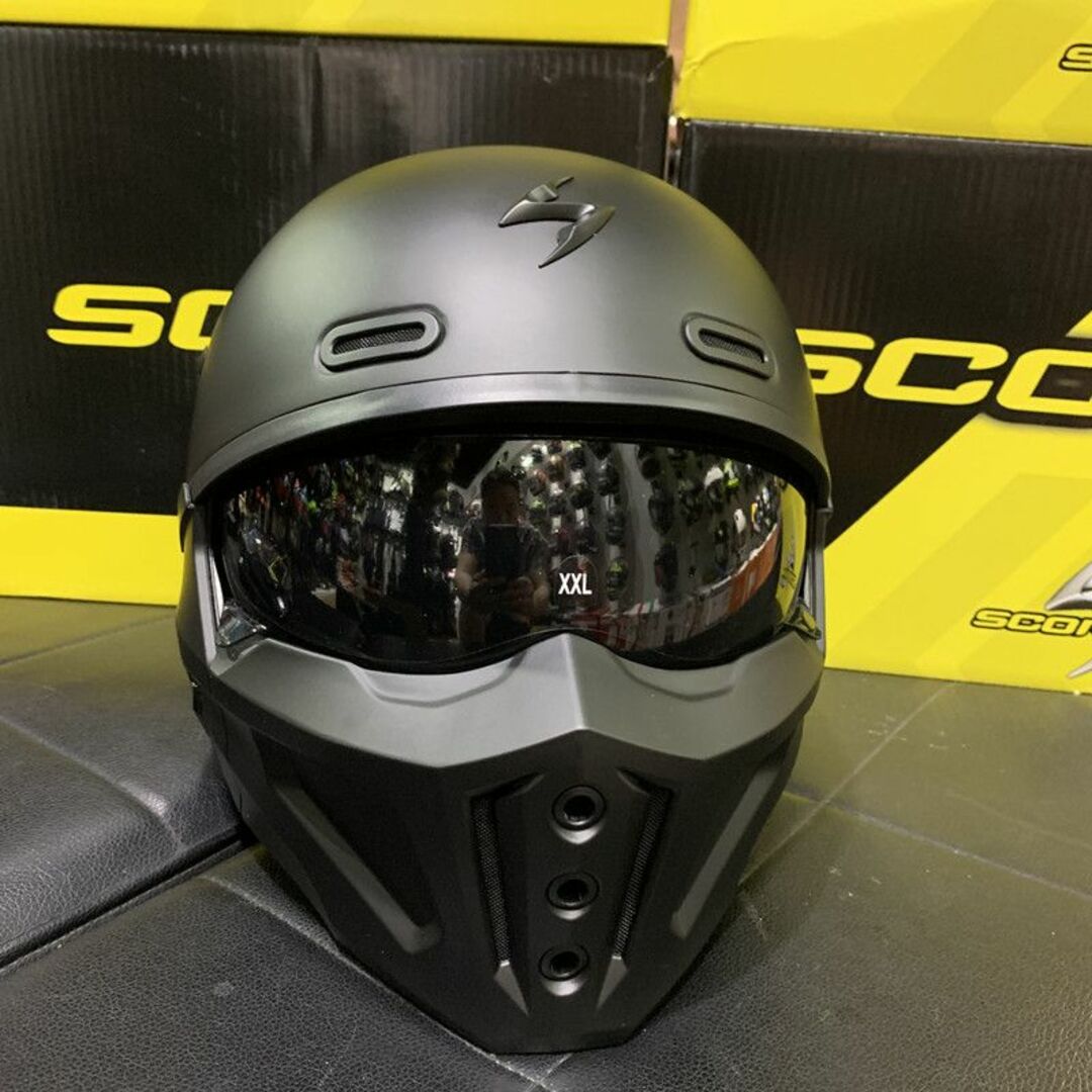 新品 Scorpion EXO スコーピオン ヘルメット 3-in-1