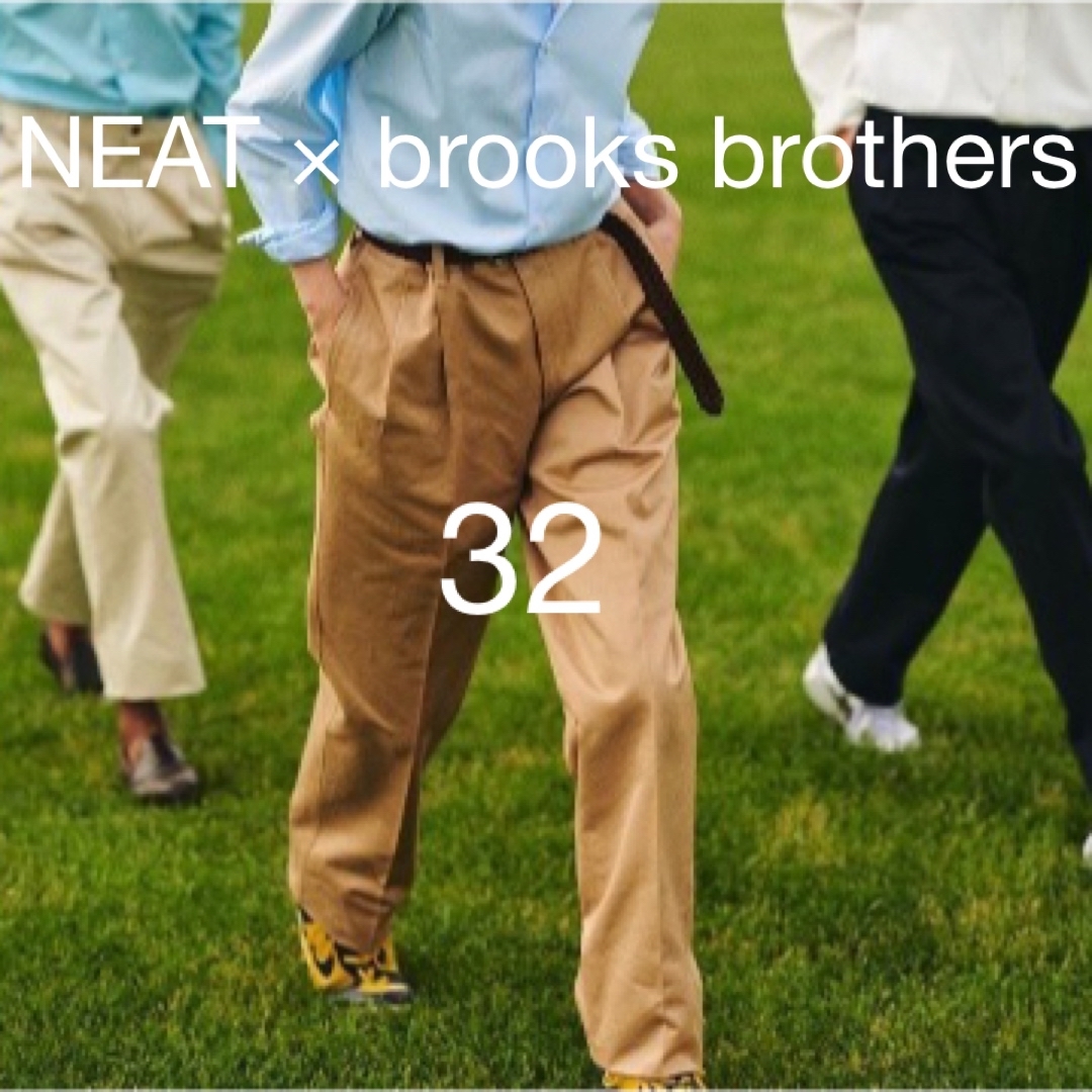 32 neat × brooks brothers thompsonトンプソン - チノパン