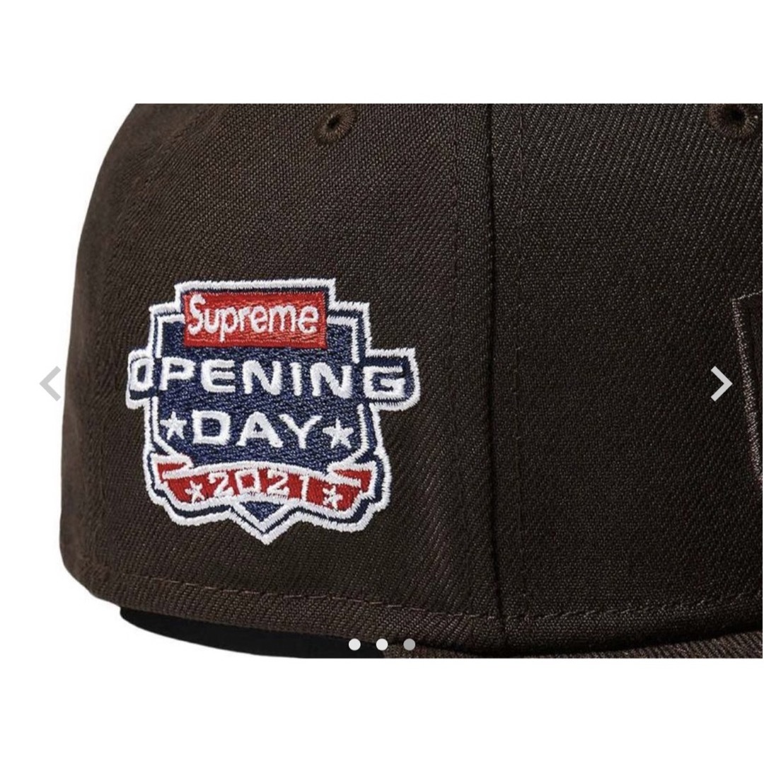 Supreme No Comp Box Logo New Era Brown 1