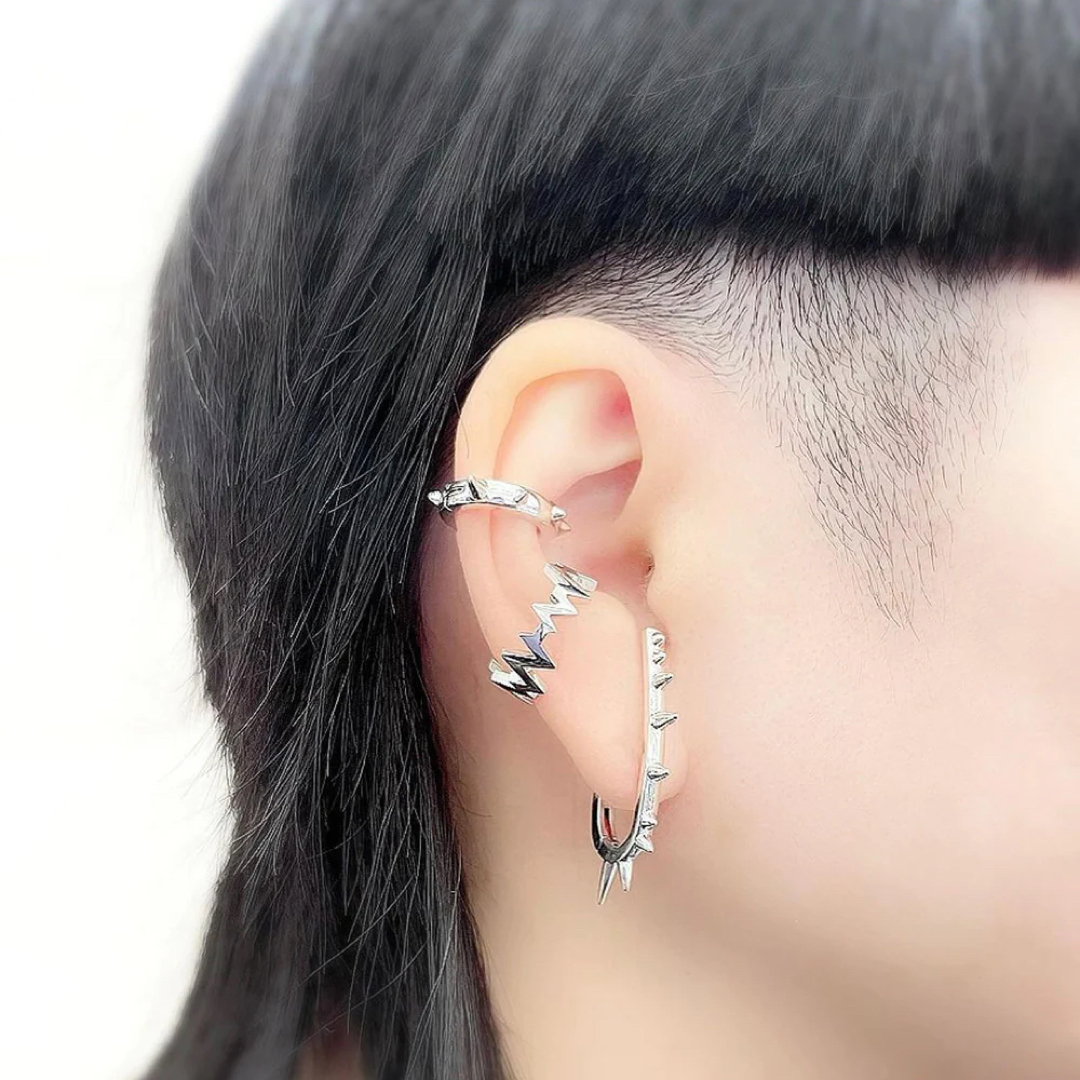 美品!ジャスティンデイビス SEJ953 DISORDER ピアス - ピアス