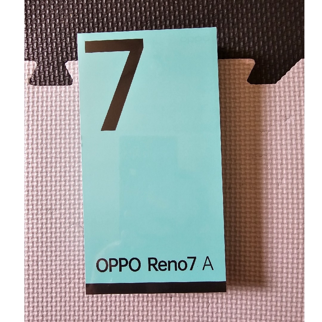 OPPO(オッポ)のOPPO Reno 7A　128GB　ドリームブルー スマホ/家電/カメラのスマートフォン/携帯電話(スマートフォン本体)の商品写真