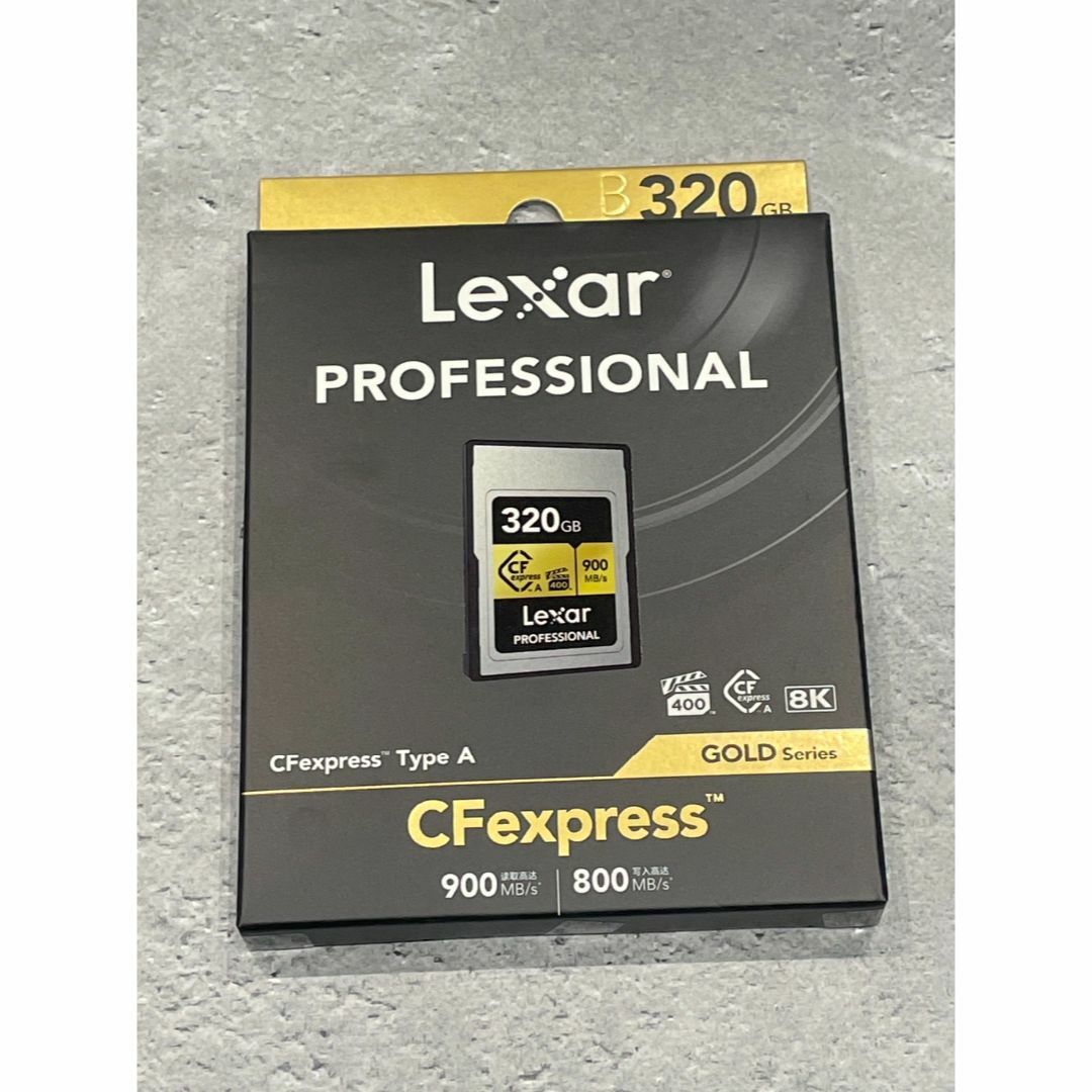 【新品未開封】Lexar CFexpress TypeA 320GB【動作OK】