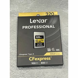 レキサー(Lexar)の【新品未開封】Lexar CFexpress TypeA 320GB【動作OK】(その他)