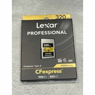 レキサー(Lexar)の【新品未開封】Lexar CFexpress TypeA 320GB【動作OK】(その他)