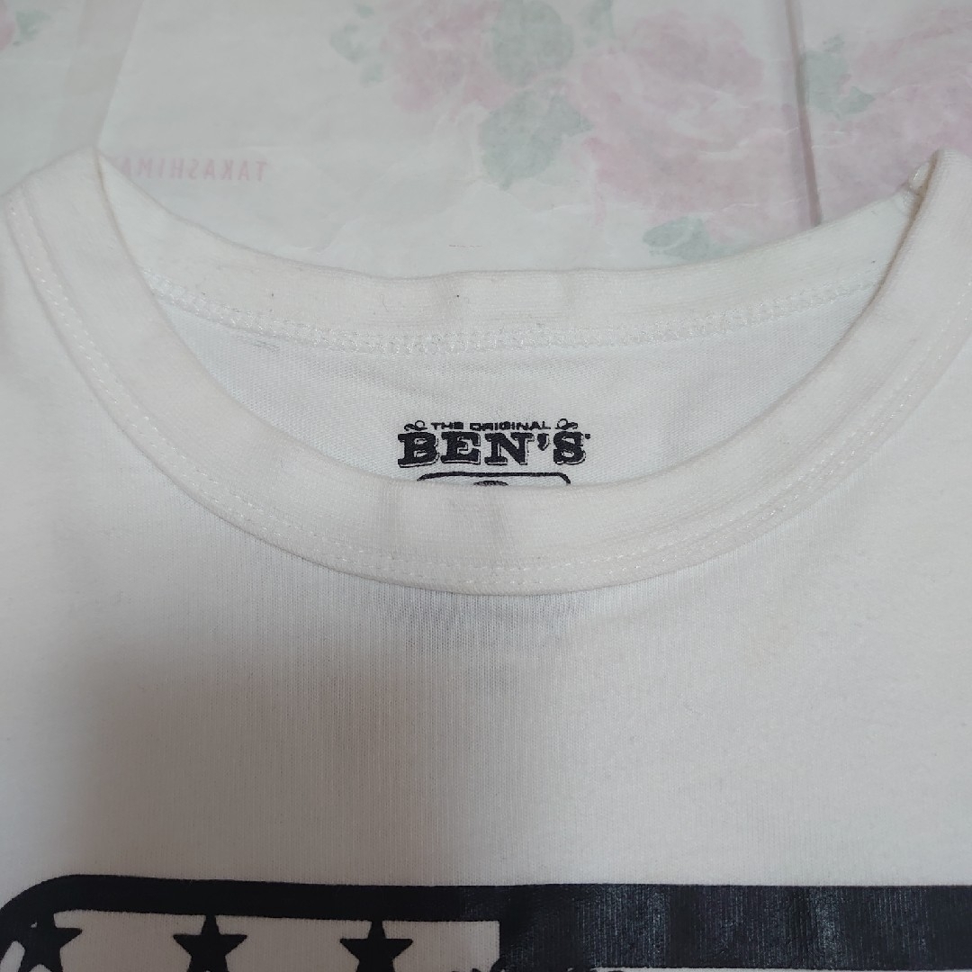 BEN DAVIS　半袖白Tシャツ　130（120） キッズ/ベビー/マタニティのキッズ服男の子用(90cm~)(Tシャツ/カットソー)の商品写真