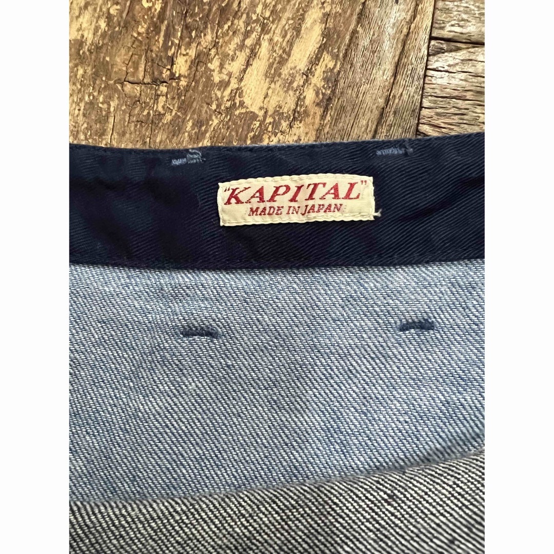 KAPITAL - みーこ様専用 KAPITAL デニムオプアートスカートの通販 by