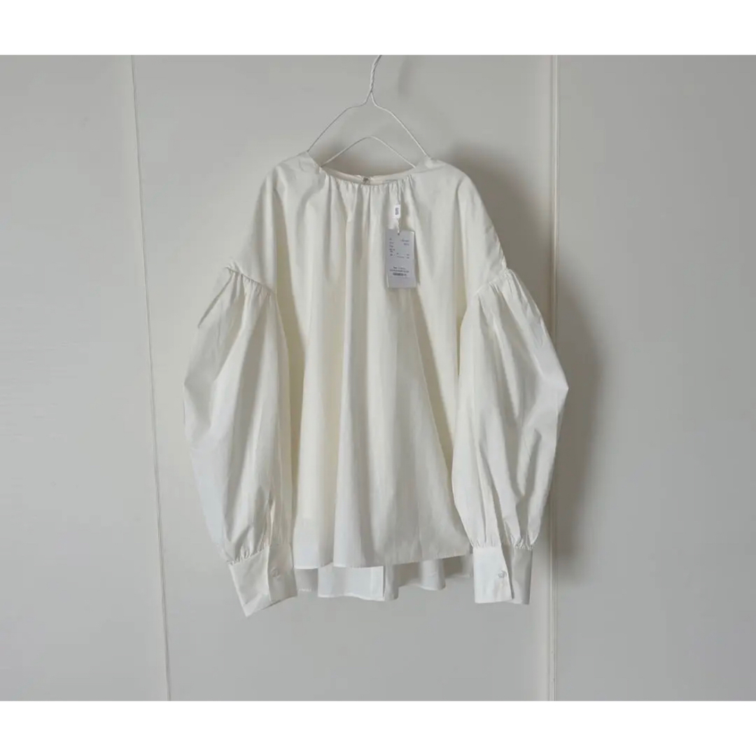 CLANE 20,900円新品クルーネックボリュームスリーブバルーンシャツ