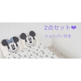 ジェラートピケ(gelato pique)のジェラピケ　【Sleep】Mickey & Minnie/ジャガードピローケース(シーツ/カバー)