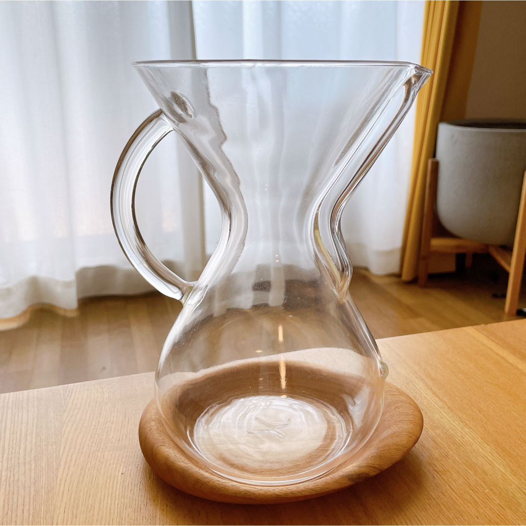 【Chemex ケメックス】ガラスハンドル 6カップ