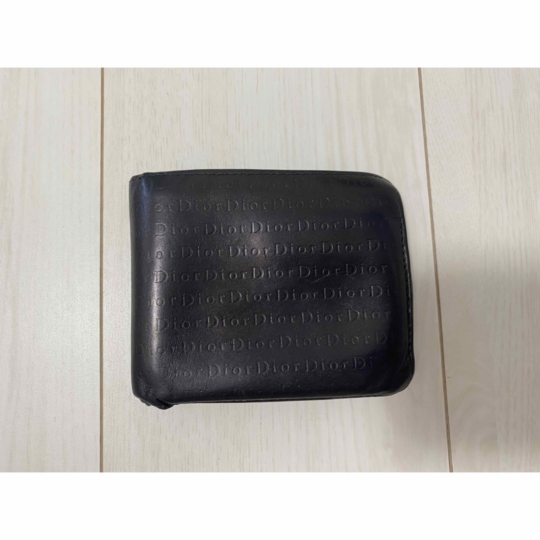 ☆本日限定価格☆ ディオールオム 二つ折り 財布 ブラック ロゴ | フリマアプリ ラクマ