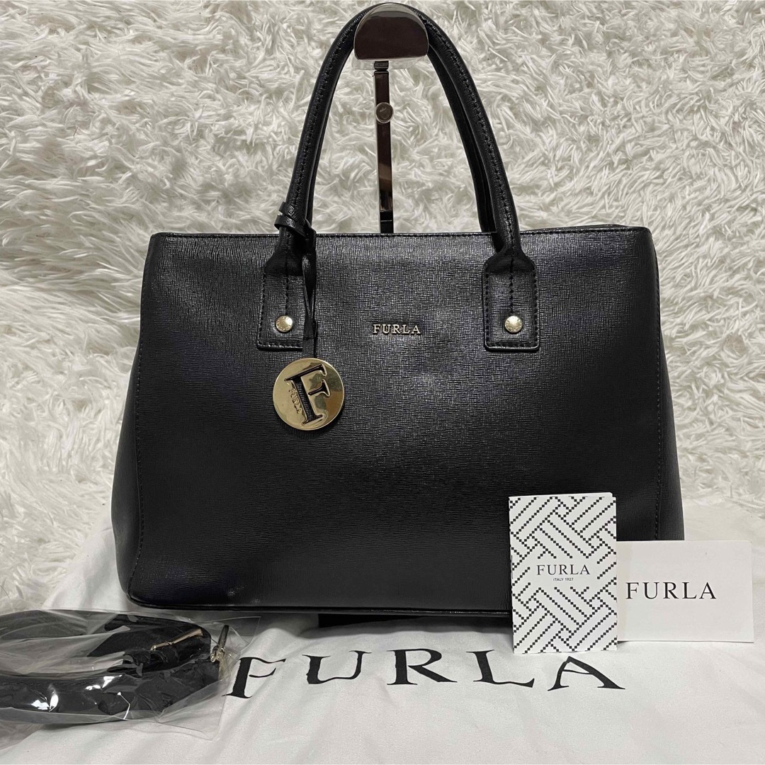 FURLA　　大人２wayバック　リンダ未使用品。出品中です。