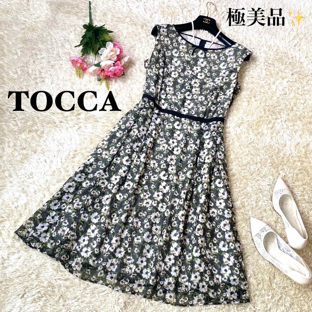 【rikorikoさま専用】TOCCA　シフォンワンピース　サイズ4