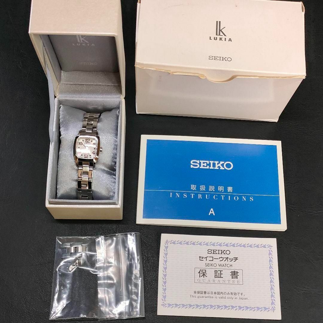 SEIKO(5)レア 未使用品 稼働中 SEIKO セイコー レディ スクエア 自動巻き