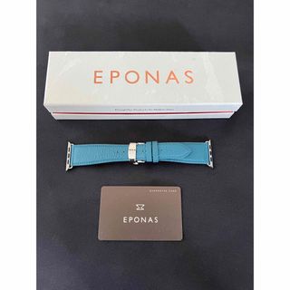 EPONAS Apple Watch用レザーバンド 45mm シュリンクレザー (レザーベルト)