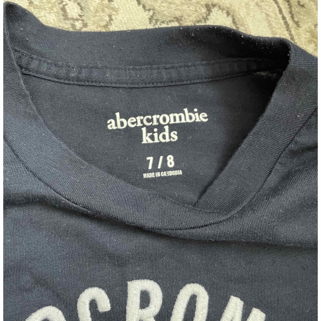 Abercrombie&Fitch(アバクロンビーアンドフィッチ)のアバクロ♡セットアップ　7.８才用 キッズ/ベビー/マタニティのキッズ服男の子用(90cm~)(Tシャツ/カットソー)の商品写真