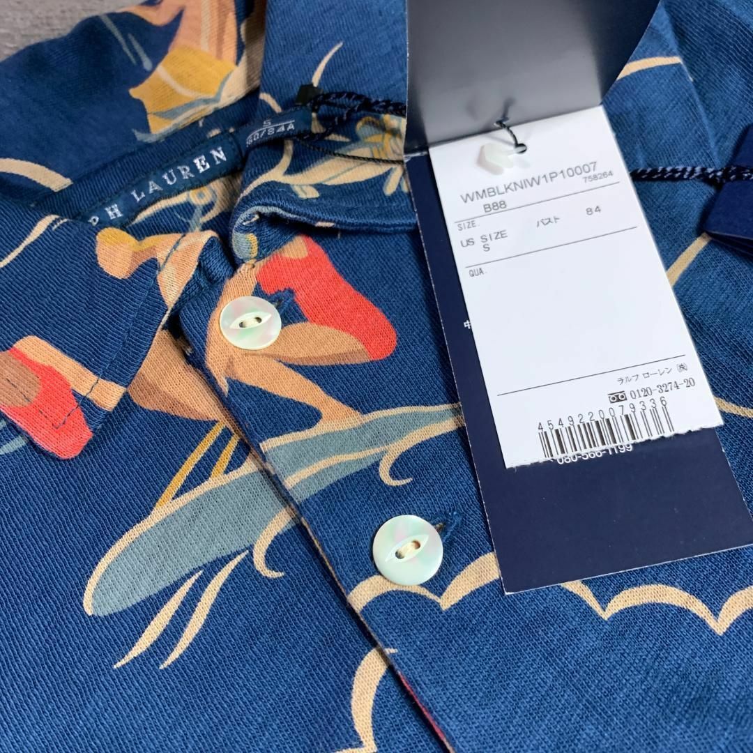 Ralph Lauren - 秀逸☆ 未使用品 ラルフローレン マリン 総柄 半袖