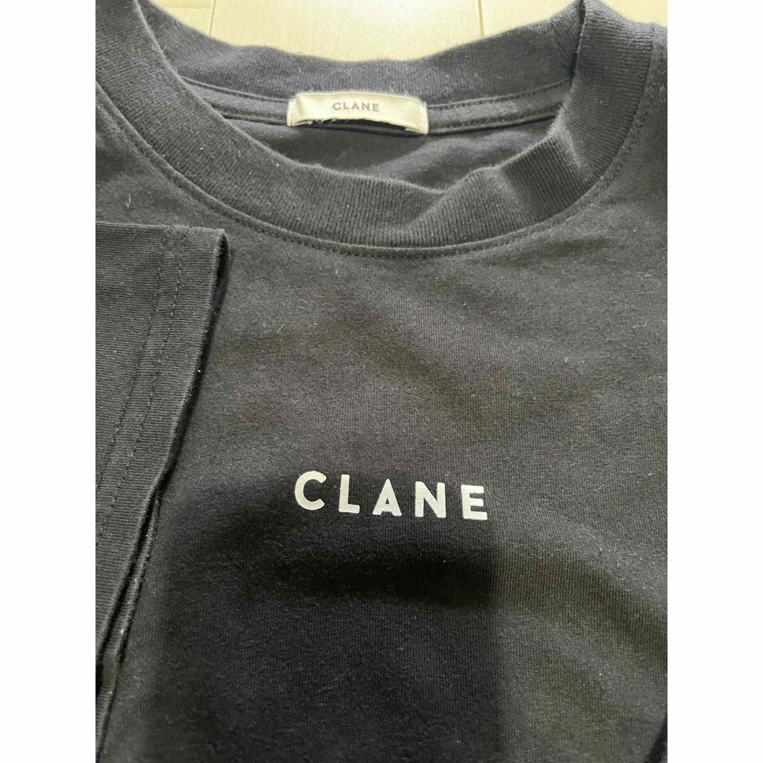 CLANE ロゴT パックT サイズ1 黒 ブラック 新品