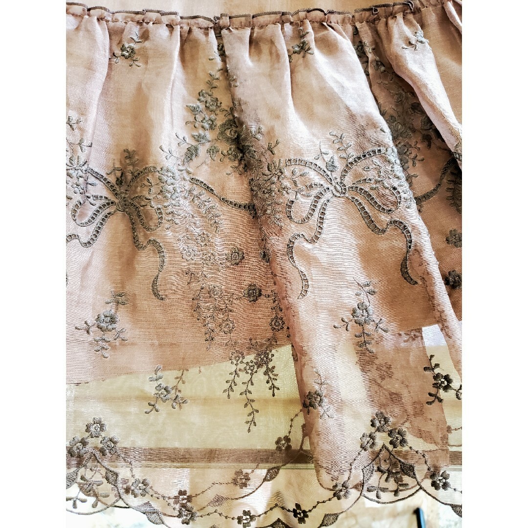 Daisy linフォクシーシルクワンピース刺繍入りサイズ38 2