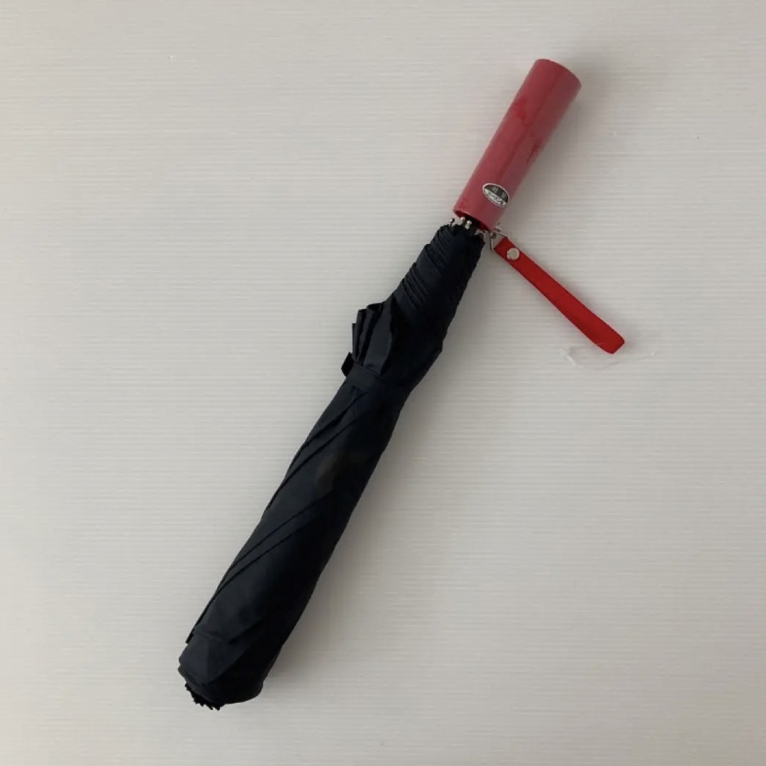 新品⭐️ ポロ ラルフローレン 折りたたみ傘 雨傘 ビッグポニー透かし柄 黒ルゥ傘