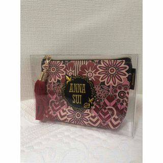 アナスイ(ANNA SUI)のANNA SUI × BABBIコラボポーチ　花柄(ポーチ)