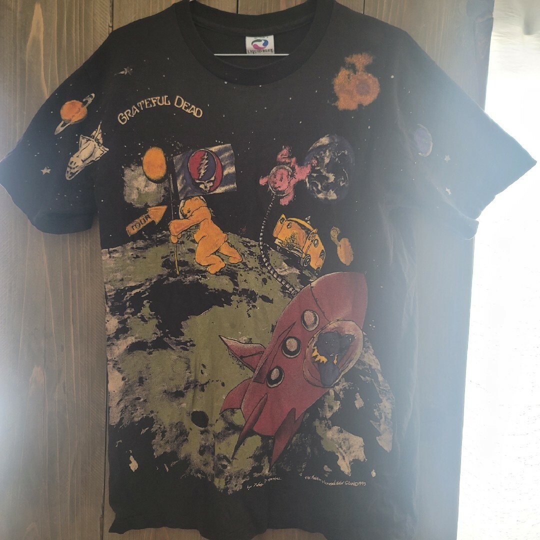 Grateful Dead　グレイトフルデッド　激レア　アメリカ製 メンズのトップス(Tシャツ/カットソー(半袖/袖なし))の商品写真