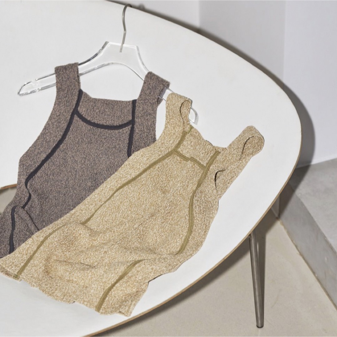 TODAYFUL - todayful Mix Knit Tanktopの通販 by ぐうたんshop