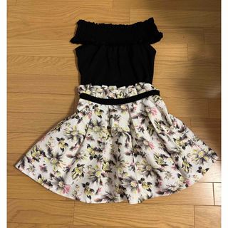 レディアゼル(REDYAZEL)のZARA トップス　レディアゼル　フレアミニスカート(セット/コーデ)