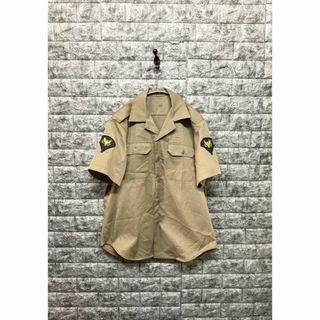 ミリタリー(MILITARY)のデッドストック 新品 1970s US Army ベトナム戦争 半袖 チノシャツ(シャツ)