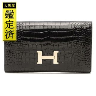 エルメス(Hermes)のエルメス　コンスタンスロング ブラック　Q刻印　約２０１3年頃製造【472】AH(その他)