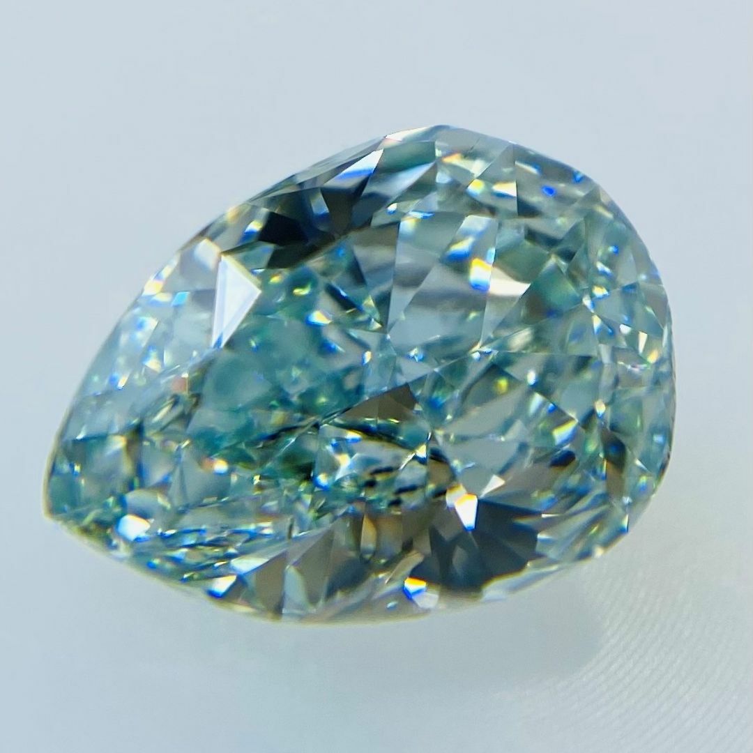 FANCY GREEN BLUE 0.896ct PS/RT0327/CGL レディースのアクセサリー(その他)の商品写真