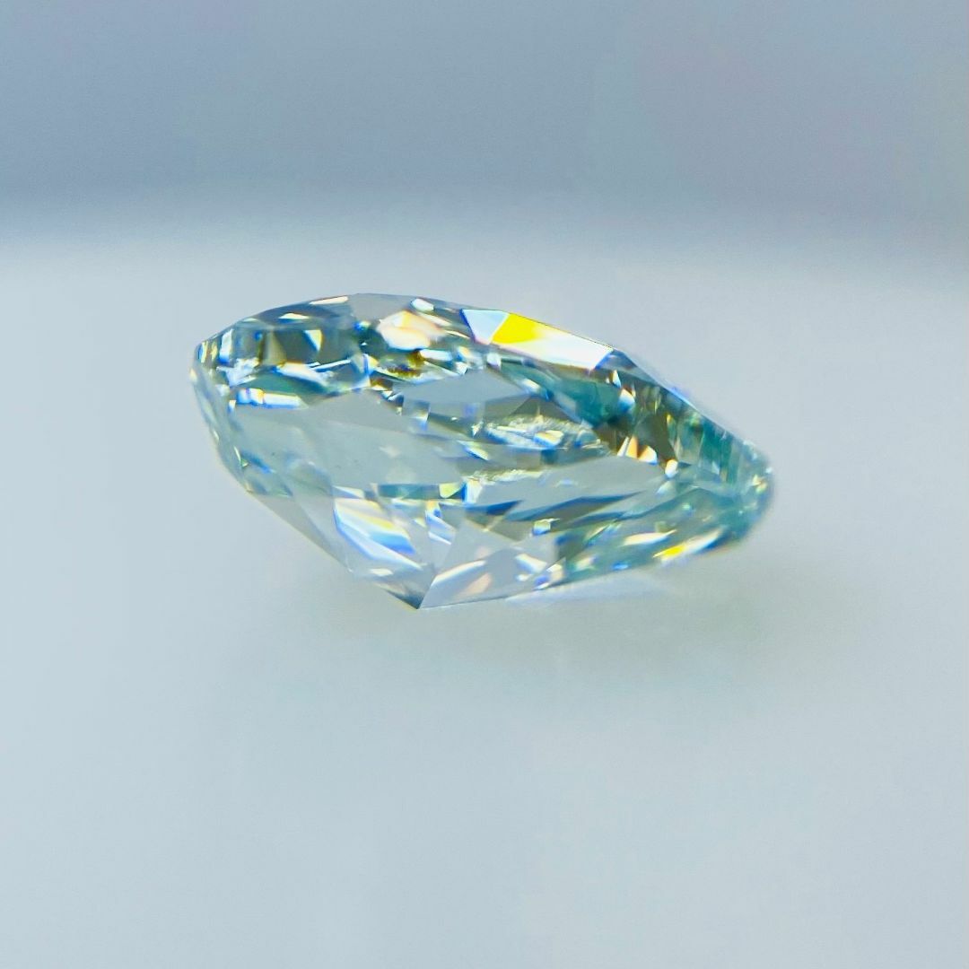 FANCY GREEN BLUE 0.896ct PS/RT0327/CGL レディースのアクセサリー(その他)の商品写真