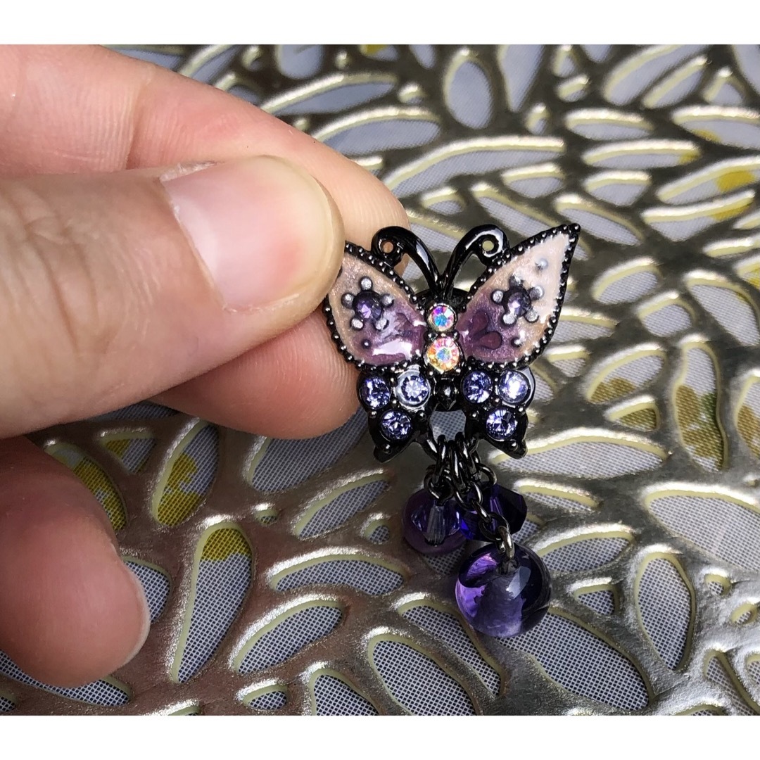 ANNA SUI(アナスイ)のアナスイ🦋ブローチ💥週末お値下げ レディースのアクセサリー(ブローチ/コサージュ)の商品写真