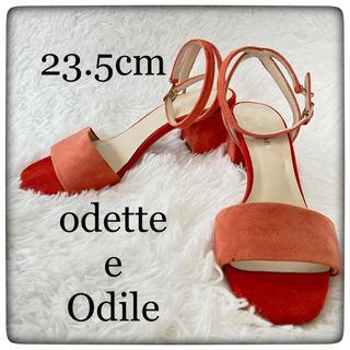 オデットエオディール(Odette e Odile)の【美品】 Odette e Odile ストラップサンダル 23.5cm(サンダル)