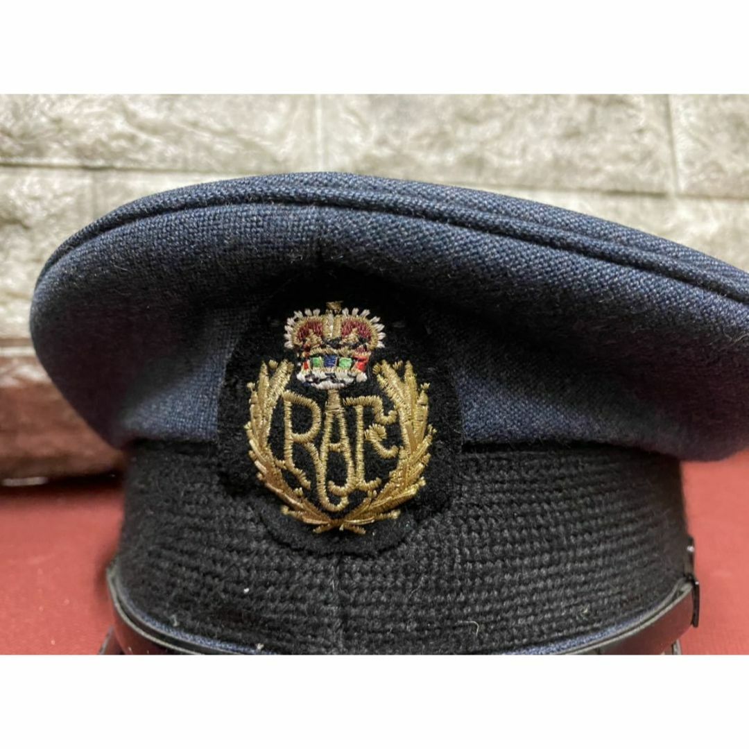 MILITARY(ミリタリー)の貴重 Royal Air Force イギリス空軍 実用品 PEAKED CAP メンズの帽子(ハンチング/ベレー帽)の商品写真