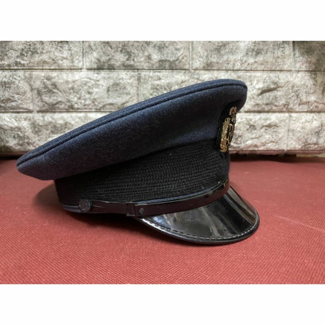 MILITARY(ミリタリー)の貴重 Royal Air Force イギリス空軍 実用品 PEAKED CAP メンズの帽子(ハンチング/ベレー帽)の商品写真