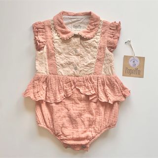 ＊最終値下げ/美品＊【Popelin】ロンパース 18-24m(ロンパース)