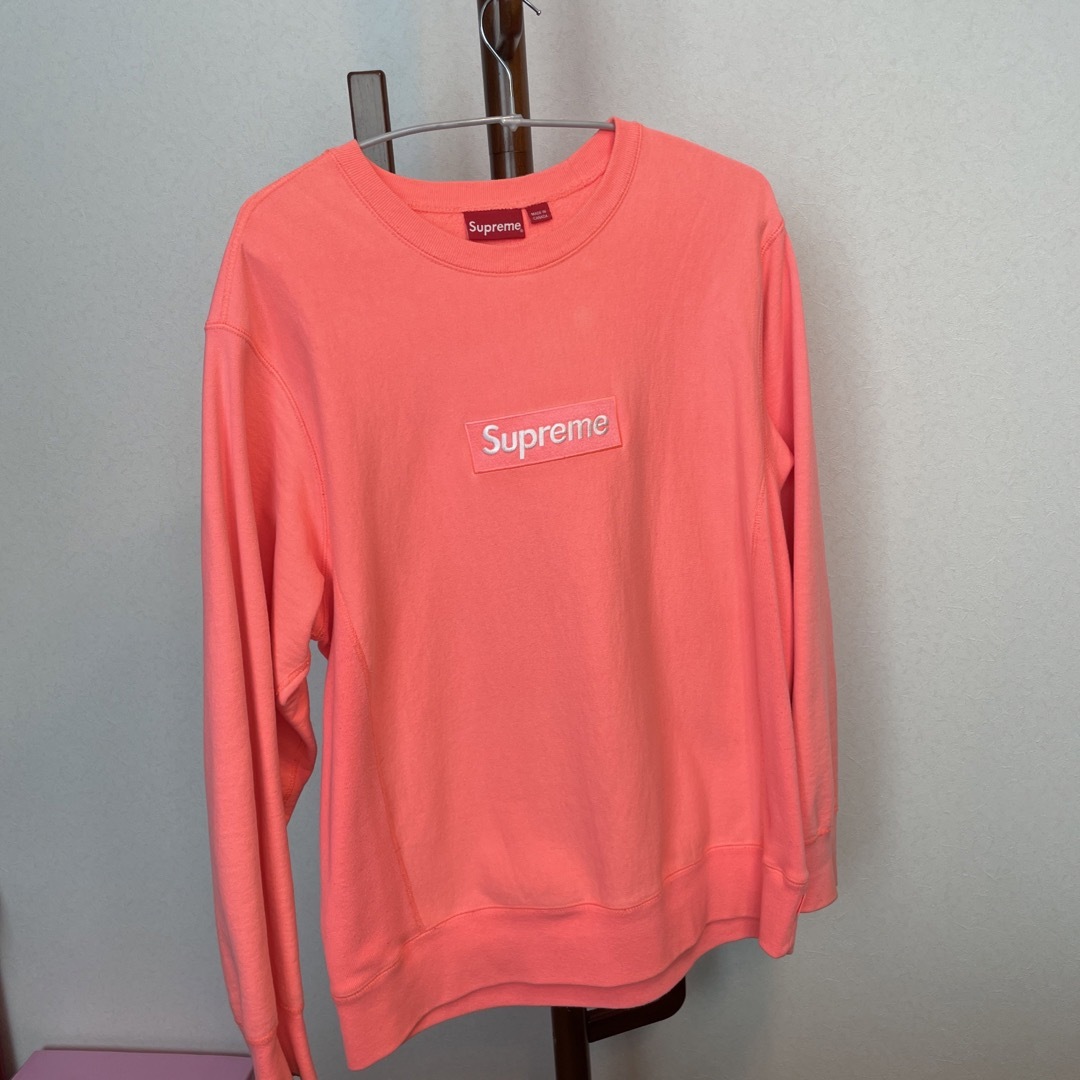 supreme boxlogo ピンク