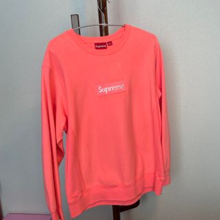 シュプリーム(Supreme)のsupreme boxlogo ピンク(スウェット)